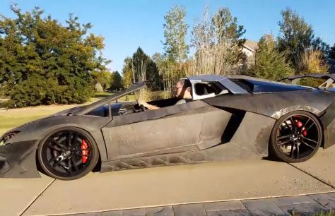 Физик из США сделал реплику Lamborghini из напечатанных на 3D-принтере деталей. За это ему одолжили реальный суперкар