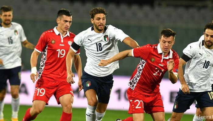 Смешной гол в свои ворота - в обзоре матча Италия-Молдова (видео)